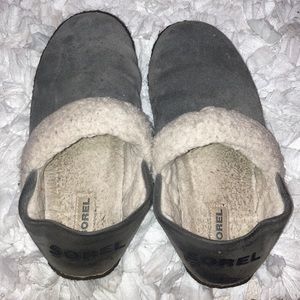 Sorel Slippers *heavily worn
